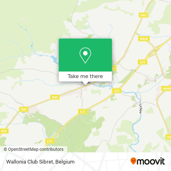 Wallonia Club Sibret plan