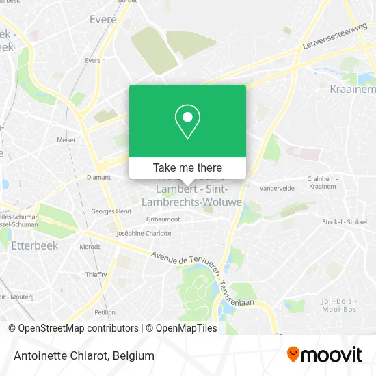 Antoinette Chiarot map