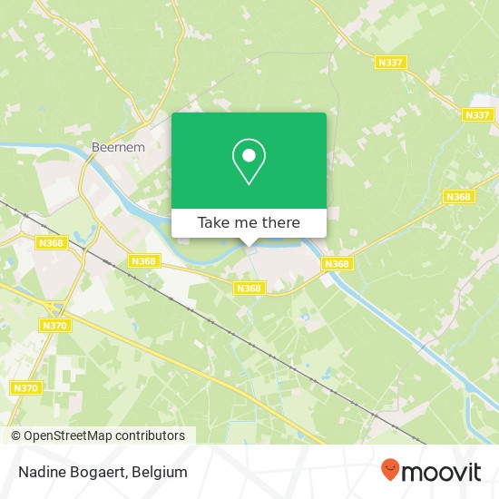 Nadine Bogaert map