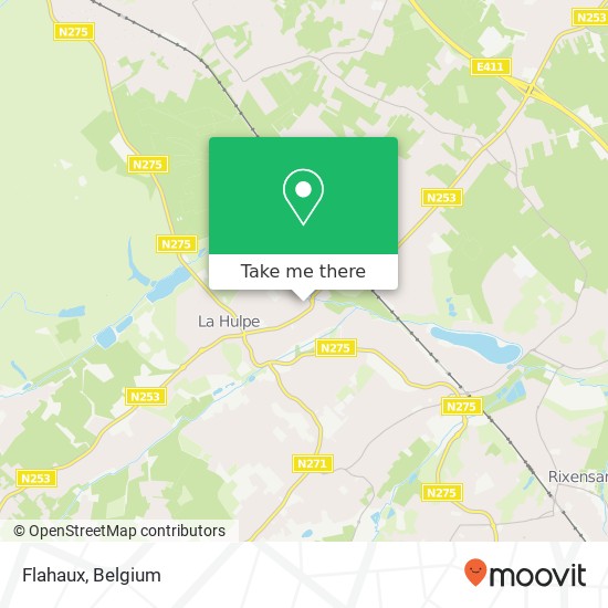 Flahaux map