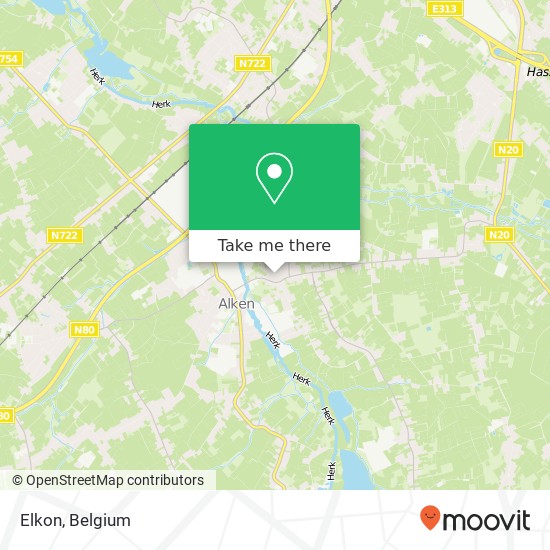 Elkon map