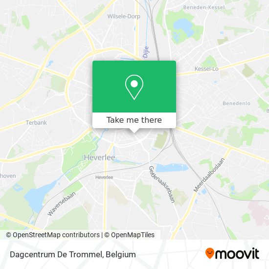 Dagcentrum De Trommel map