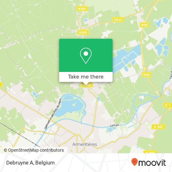 Debruyne A map