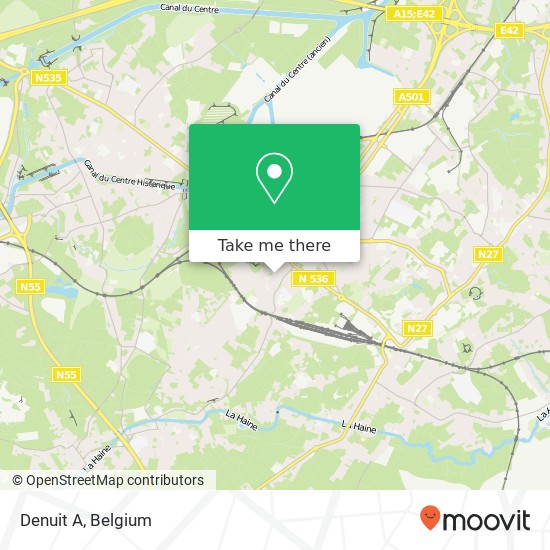 Denuit A map