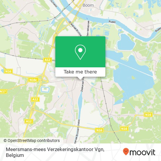 Meersmans-mees Verzekeringskantoor Vgn map