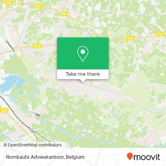 Rombauts Advieskantoor map