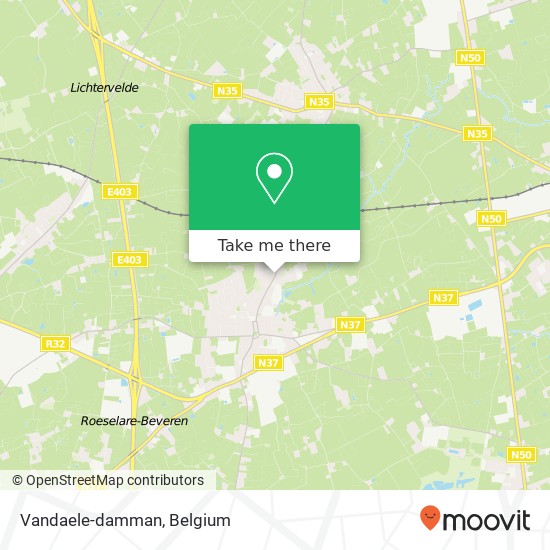 Vandaele-damman map