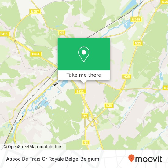 Assoc De Frais Gr Royale Belge map