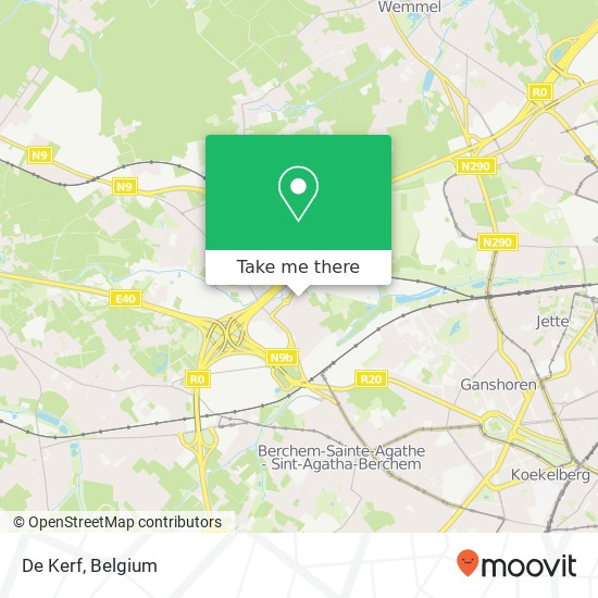 De Kerf map