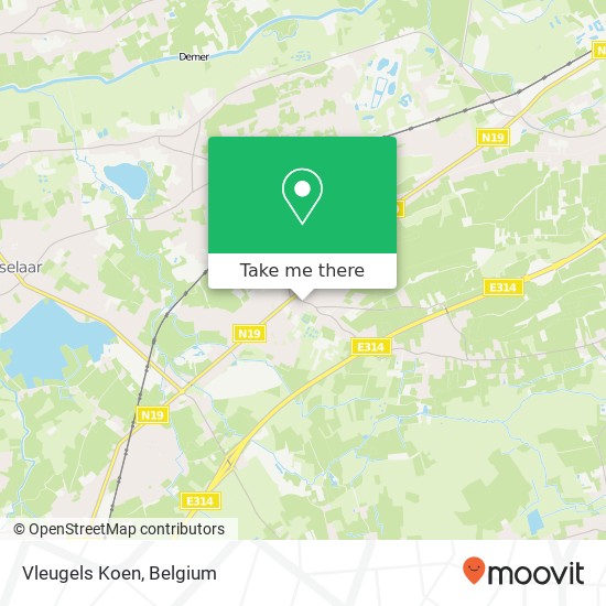 Vleugels Koen map