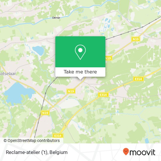 Reclame-atelier ('t) map