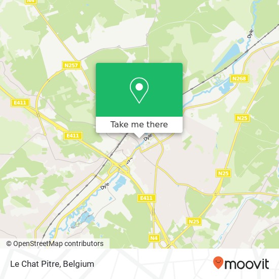 Le Chat Pitre map