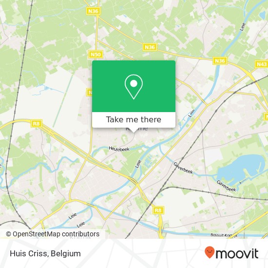 Huis Criss map