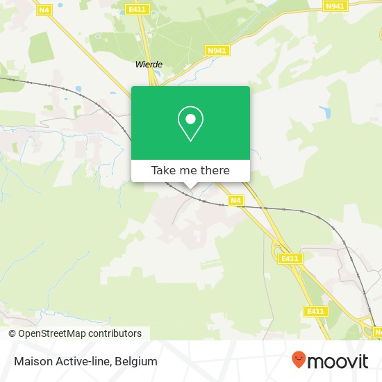 Maison Active-line map