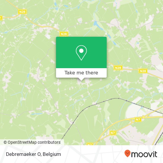 Debremaeker O map