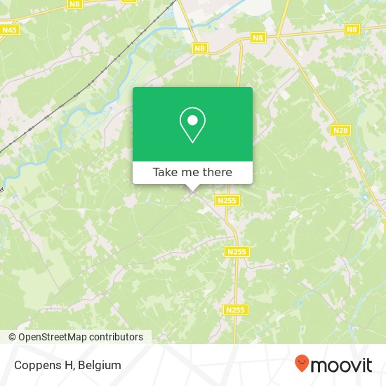 Coppens H map