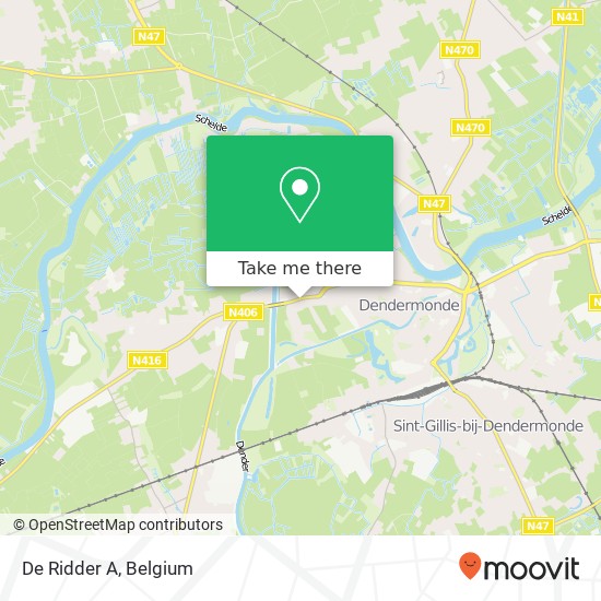 De Ridder A map