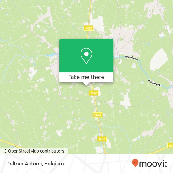 Deltour Antoon map