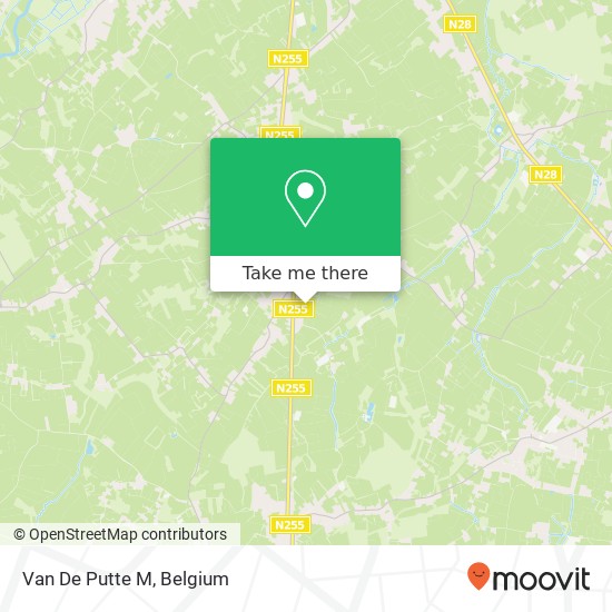 Van De Putte M map