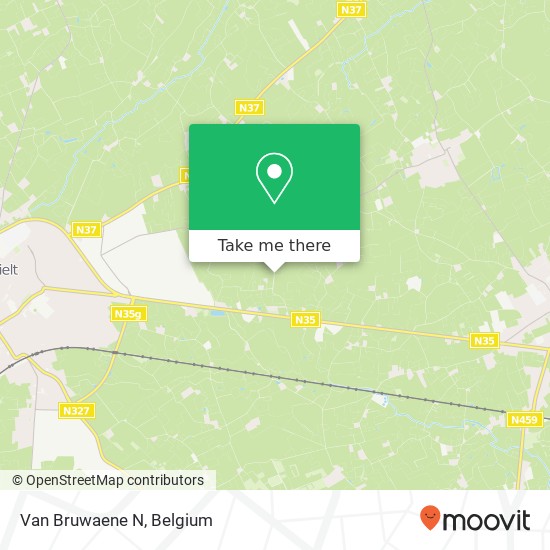 Van Bruwaene N map