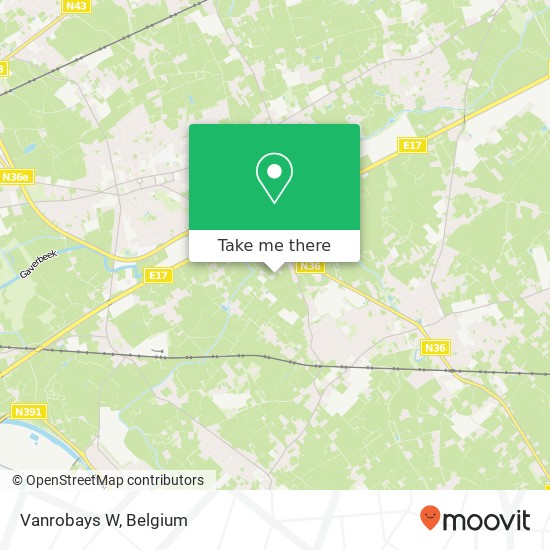 Vanrobays W map