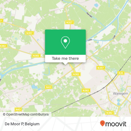 De Moor P map