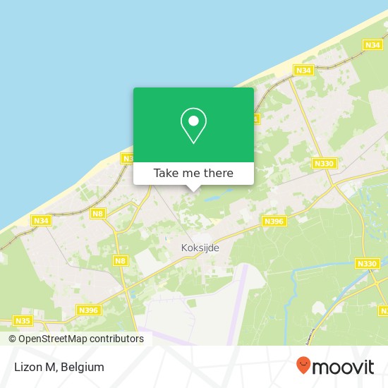 Lizon M map