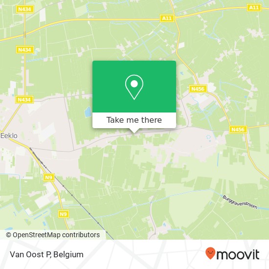 Van Oost P map