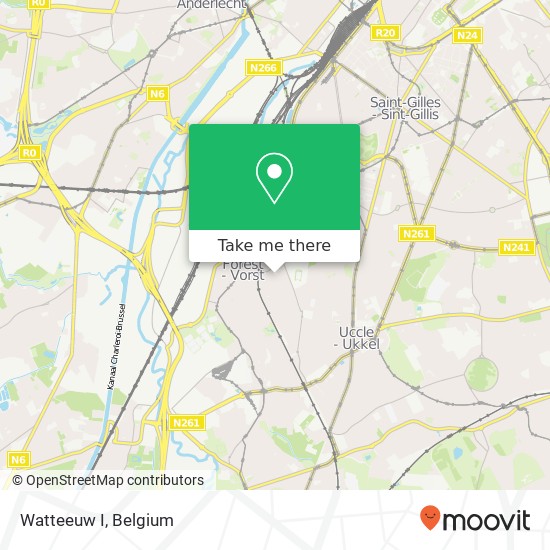 Watteeuw I map