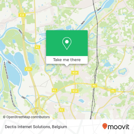 Dectis Internet Solutions map