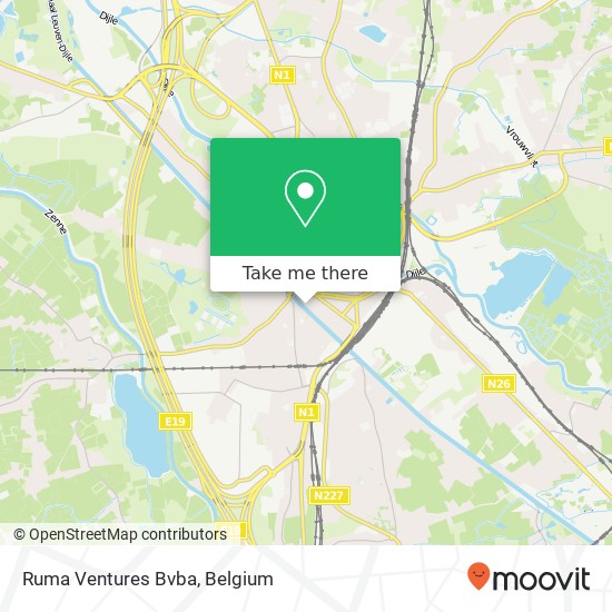 Ruma Ventures Bvba map