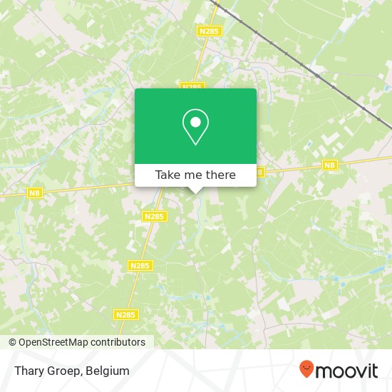 Thary Groep map