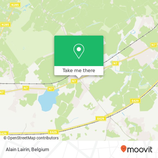 Alain Lairin map