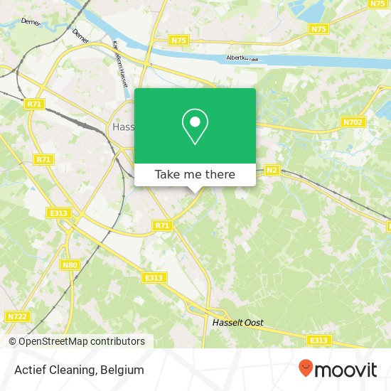 Actief Cleaning map