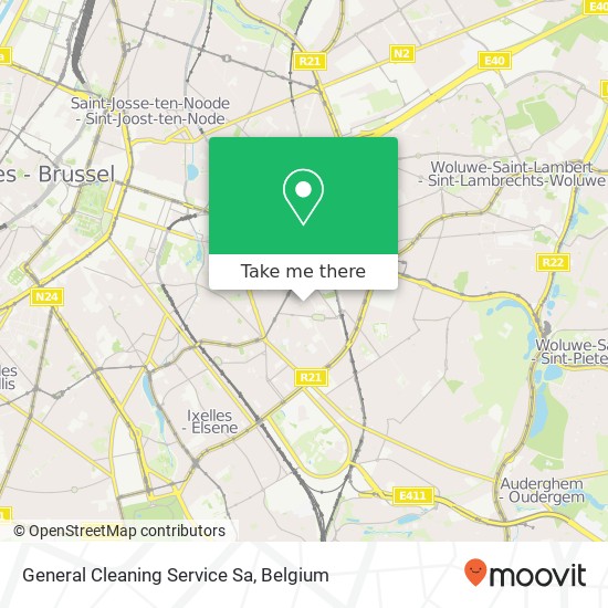 General Cleaning Service Sa map