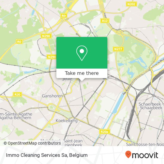 Immo Cleaning Services Sa map