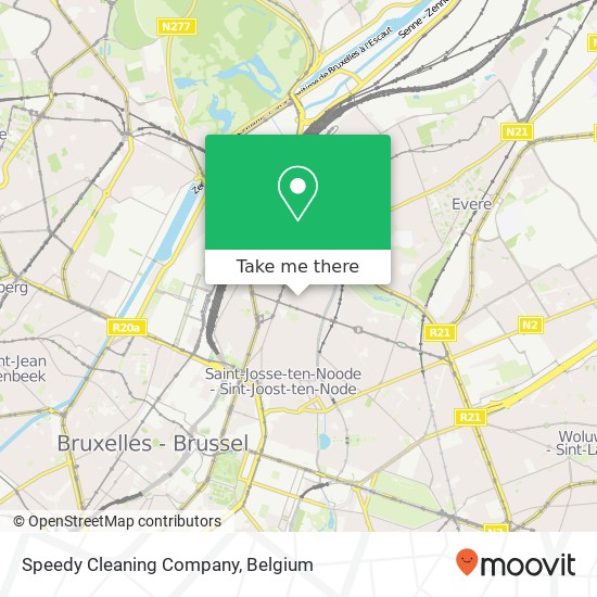 Speedy Cleaning Company map