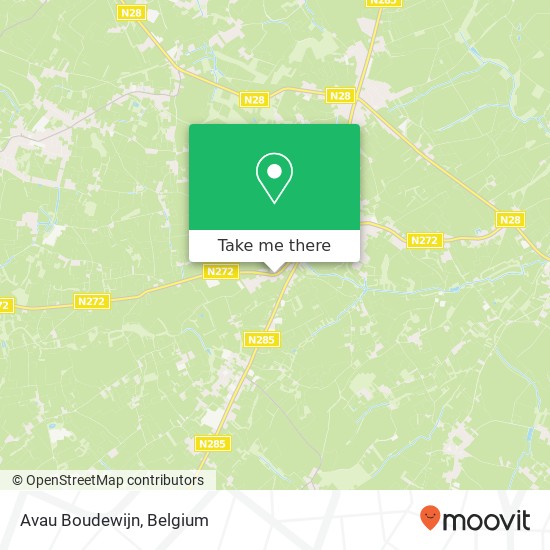 Avau Boudewijn map