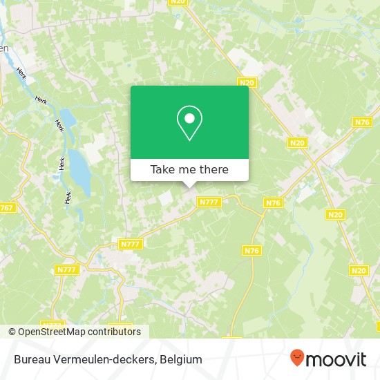 Bureau Vermeulen-deckers map