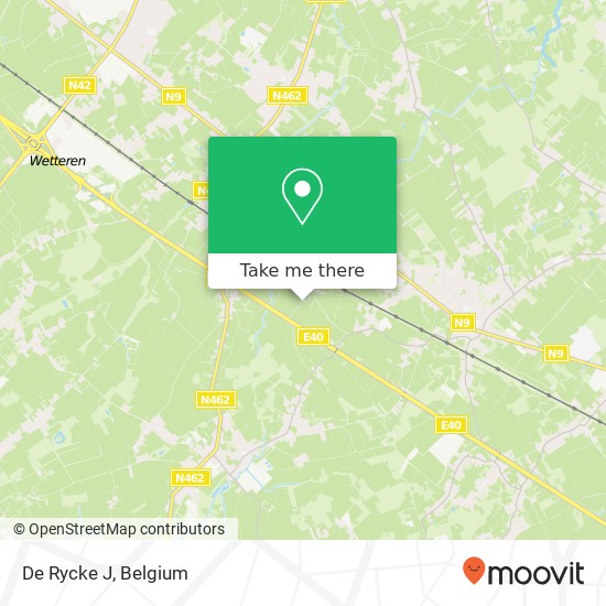 De Rycke J map