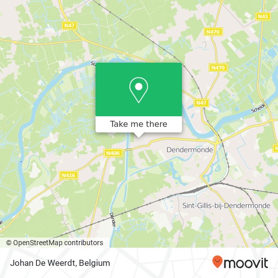 Johan De Weerdt map