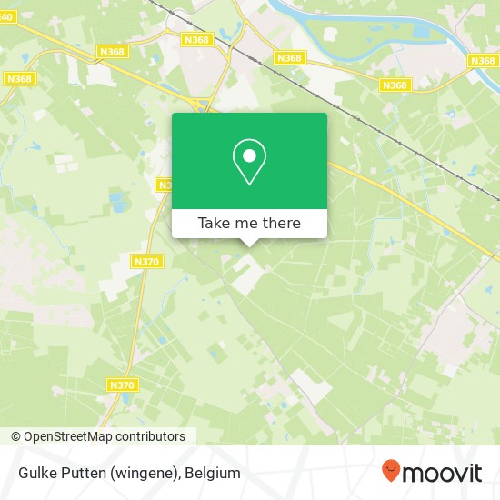 Gulke Putten (wingene) map