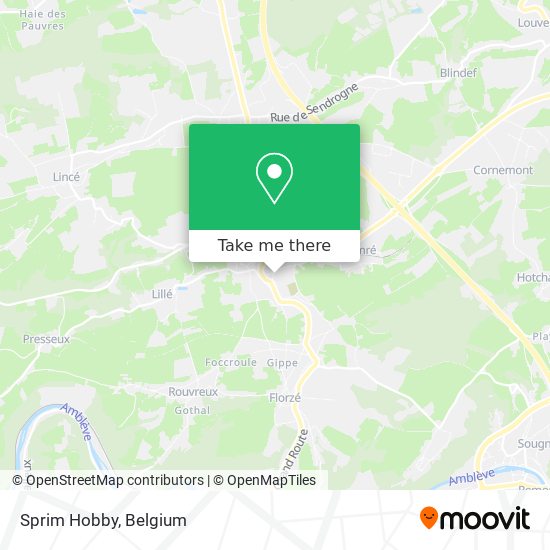 Sprim Hobby map