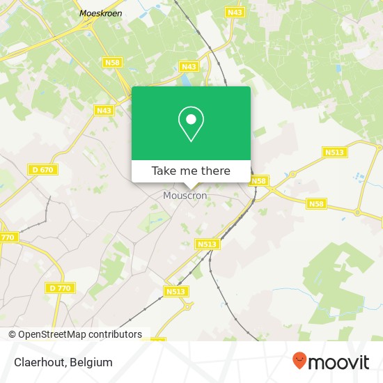 Claerhout map