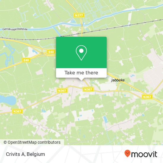 Crivits A map