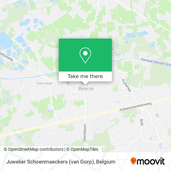 Juwelier Schoenmaeckers (van Gorp) plan