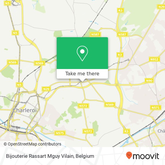 Bijouterie Rassart Mguy Vilain map