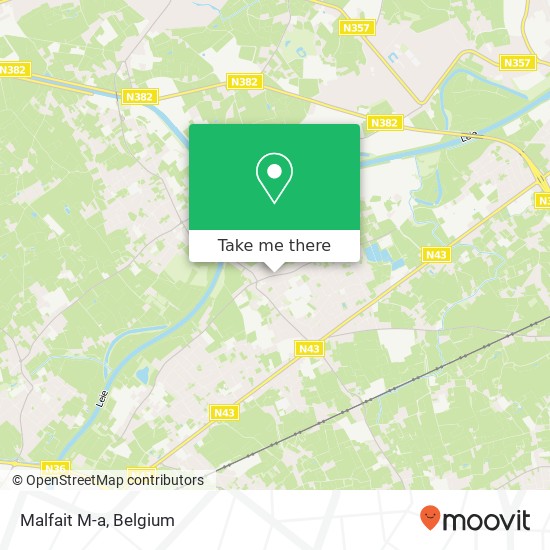 Malfait M-a map