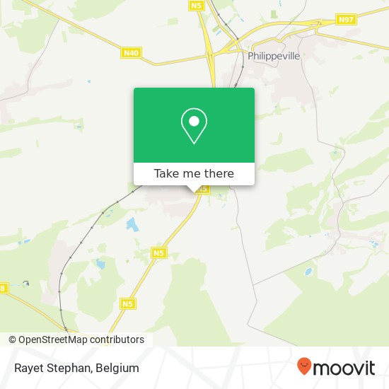 Rayet Stephan map