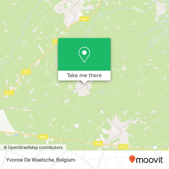 Yvonne De Waelsche map